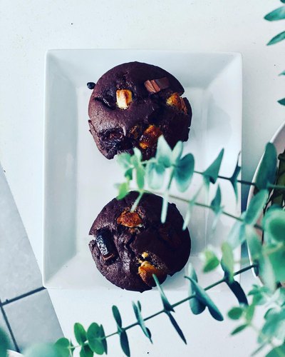 Muffins au chocolat intense