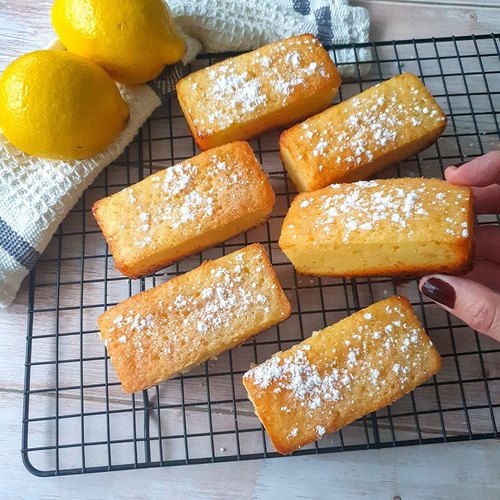 Petits cake moelleux au citron