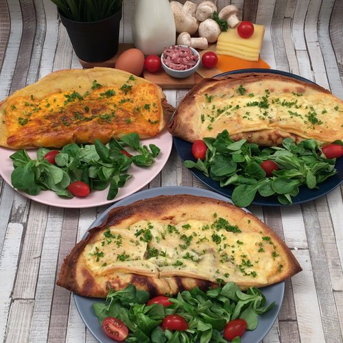 Recette La crêpe omelette et autres recettes daily