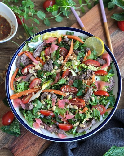 Beef thaï salade de Lili