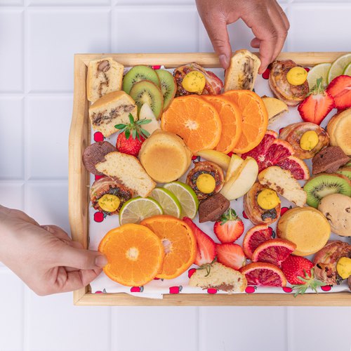 Pancake Bites Brunch Board