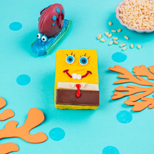 Spongebob Rice Krispies Treats