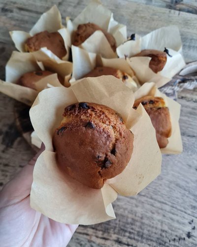 Muffins gourmands aux pépites de chocolat