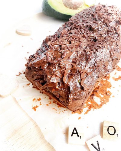 Cake choco’avo vegan
