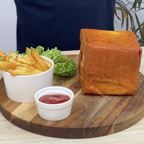 Le club sandwich en cube