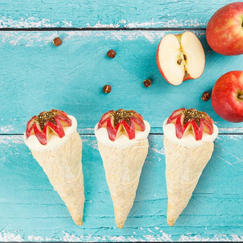 Apple Pie Ice Cream Cone