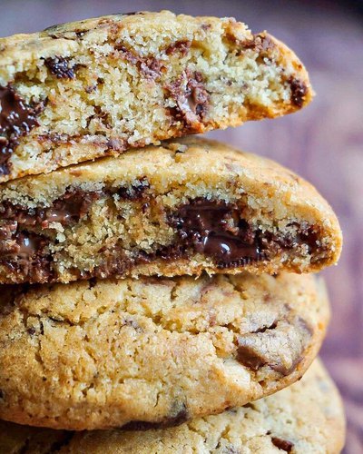 Recette Cookies crème de marrons et chocolat dulcey et autres recettes  Chefclub daily