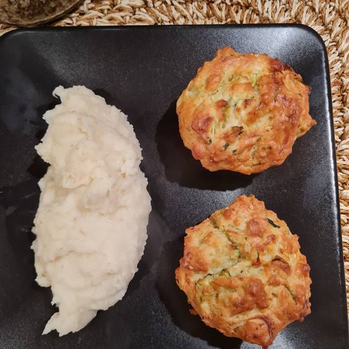 Muffins courgettes & chèvre