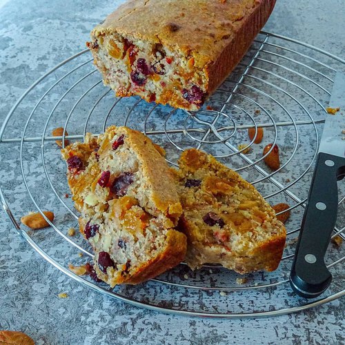 Energy cake aux fruits secs