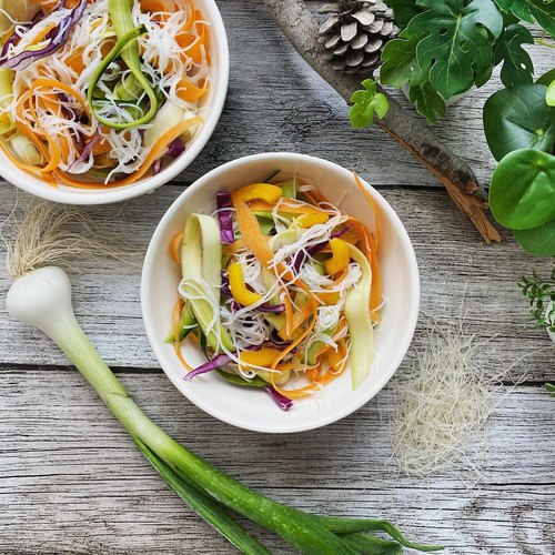 Salade croquante façon thaïe