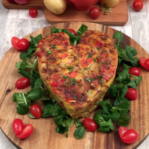 A Breakfast Ostrich Omelette recipe by Chefclub US original