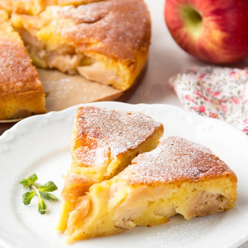 Recette - Gâteau aux pommes facile à réaliser en vidéo 