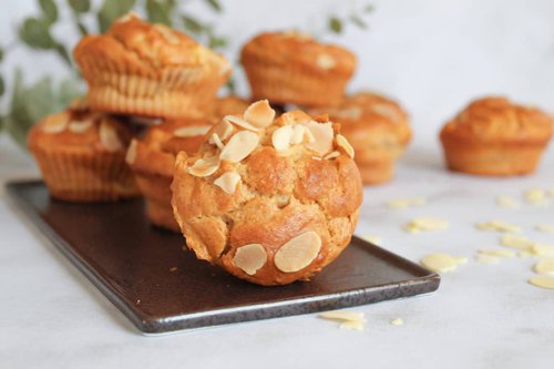 Muffins aux pommes et mascarpone