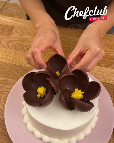 Bolo decorado com chantilly & chocolate e outras receitas Chefclub