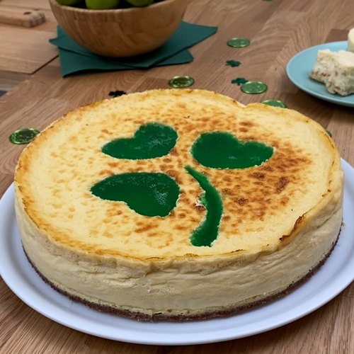 Shamrock Lime Cheesecake