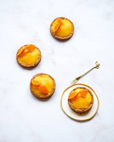 Tartelettes à la mandarine