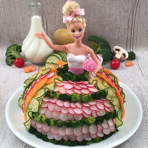 La Barbie aux légumes
