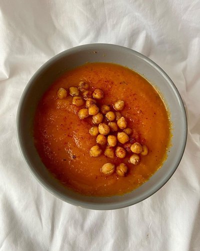 Soupe de carottes et clémentines