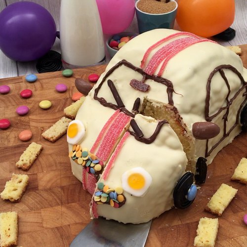 Le gâteau petite voiture