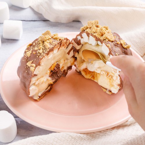 S’Mores Ice Cream Ball