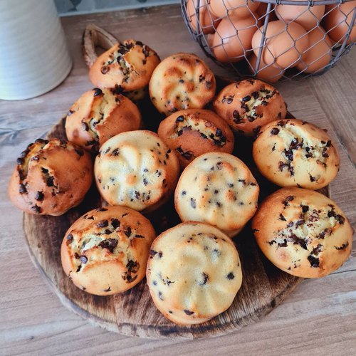 Muffins faciles aux pépites de chocolat