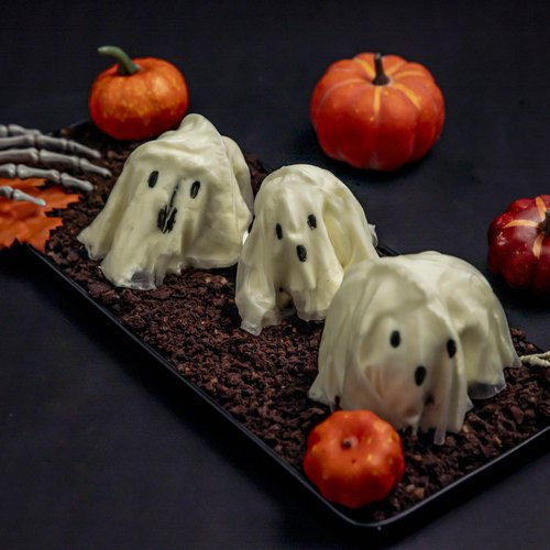 Les fantômes du dessert d'Halloween