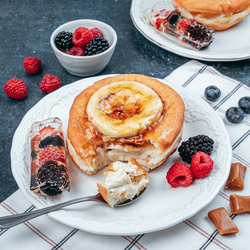 Crème Brûlée Donuts