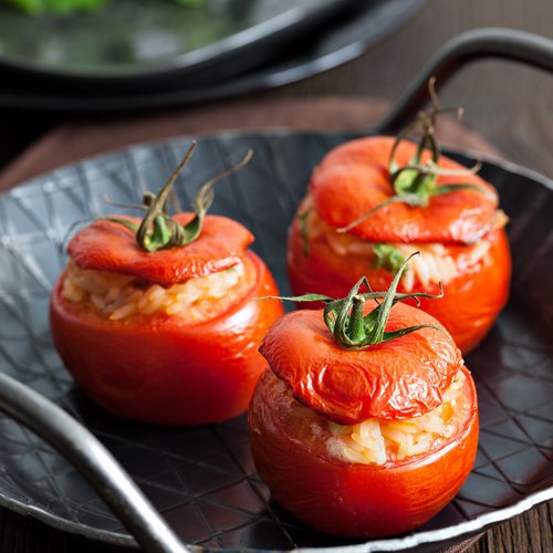 Authentiques tomates farcies