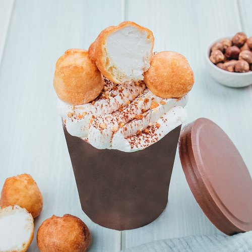 Cup Of Cream Puffs