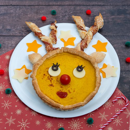 La quiche renne de Noël