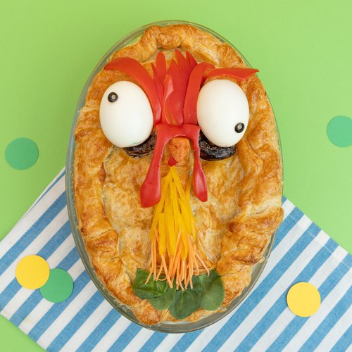 Hei Hei Curry Pot Pie