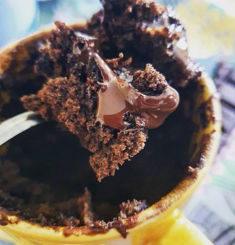 Mug cake maison au cacao