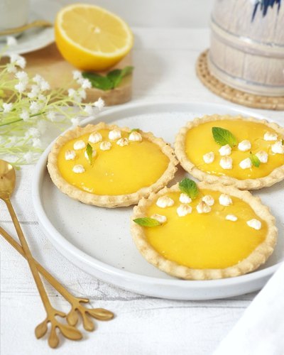 Tartelettes citron/gingembre