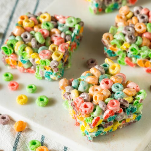 Crispy Fruity Cereal Treats