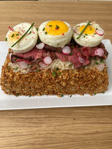 Eggy Reuben Sandwich