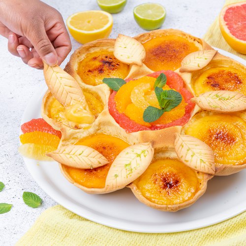 Torta flor de laranjeira