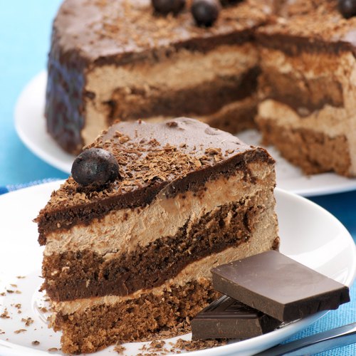 Gâteau d'anniversaire pour fans de chocolat