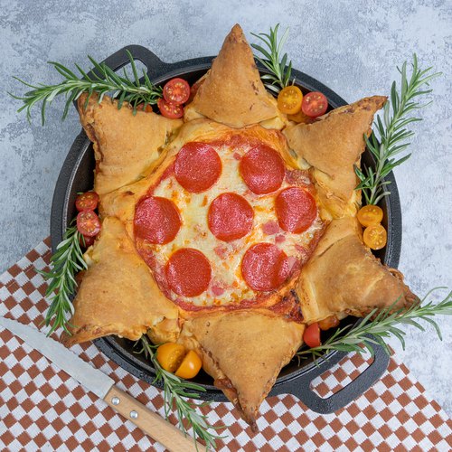 Star-Shaped Pizza