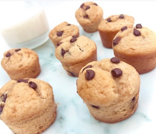 Mini muffins peanut butter