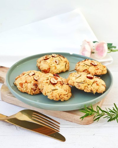 Cookies salés abricots - chèvre - romarin