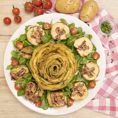 Roulade de poulet cordon bleu