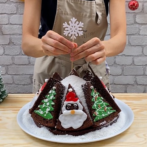 Gateau Au Chocolat Sapin De Noel Et Autres Recettes Pour Enfants Par Chefclub Kids Chefclub Tv