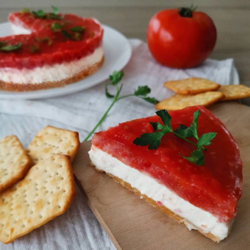 Cheesecake tomato'tuc chèvre