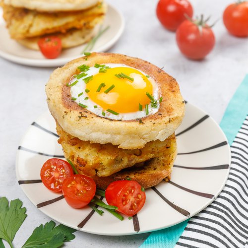 Eggsential English Muffin Breakfast