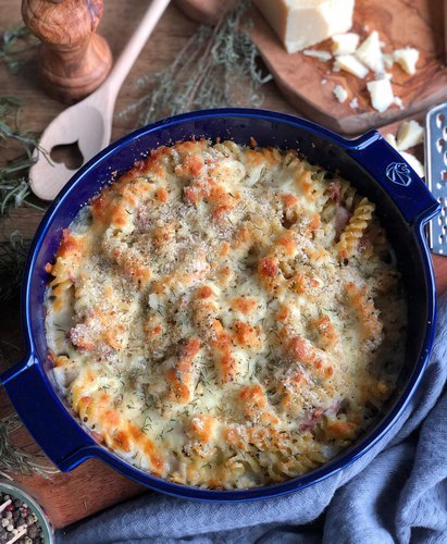 Mac and cheese truffe et parmesan
