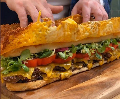 Baguette Sub Sandwich