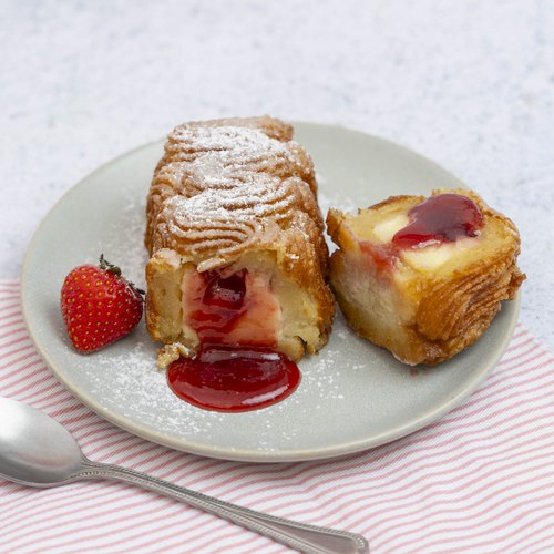 Strawberry Cheesecake Churro