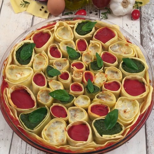 Les lasagnes tricolores