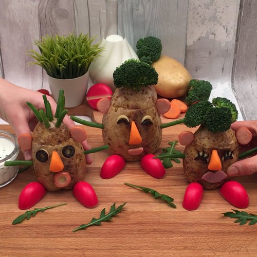 mr potato head vegetables