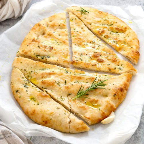 Focaccia with herbs